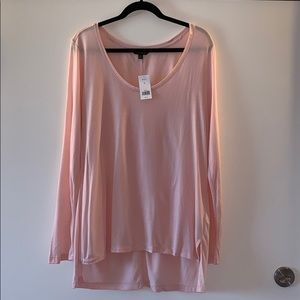 Banana Republic long sleeve XL NWT Blush